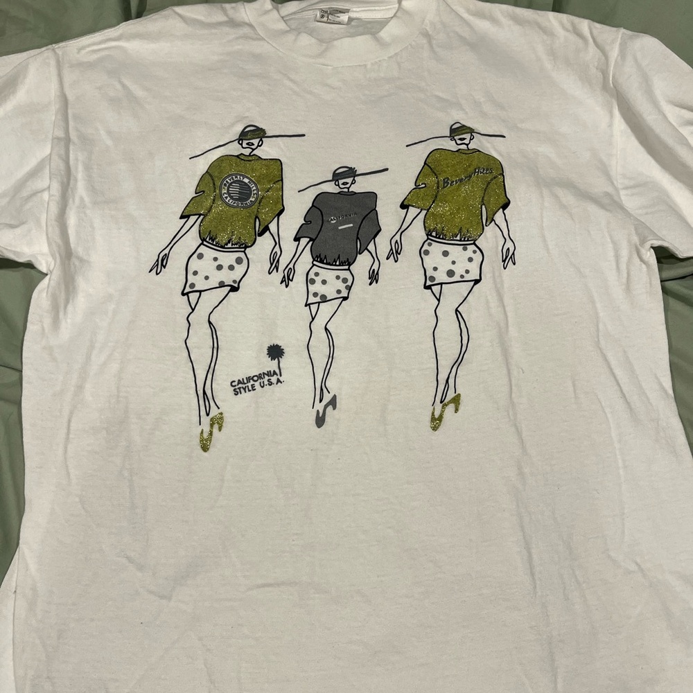 White Graphic T-Shirt